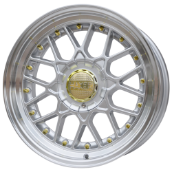 HX025 S Fælge 17 5x112 med kant MERCEDES W123 W124