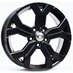1110 B sort Fælge 17 5x114,3 DACIA DUSTER RENAULT KADJAR