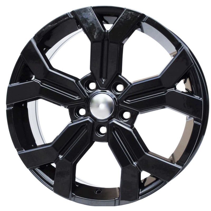 1110 B sort Fælge 16 5x114,3 DACIA DUSTER RENAULT KADJAR