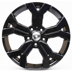 1110 B sort Fælge 16 5x114,3 DACIA DUSTER RENAULT KADJAR