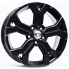 1110 B sort Fælge 16 5x114,3 DACIA DUSTER RENAULT KADJAR