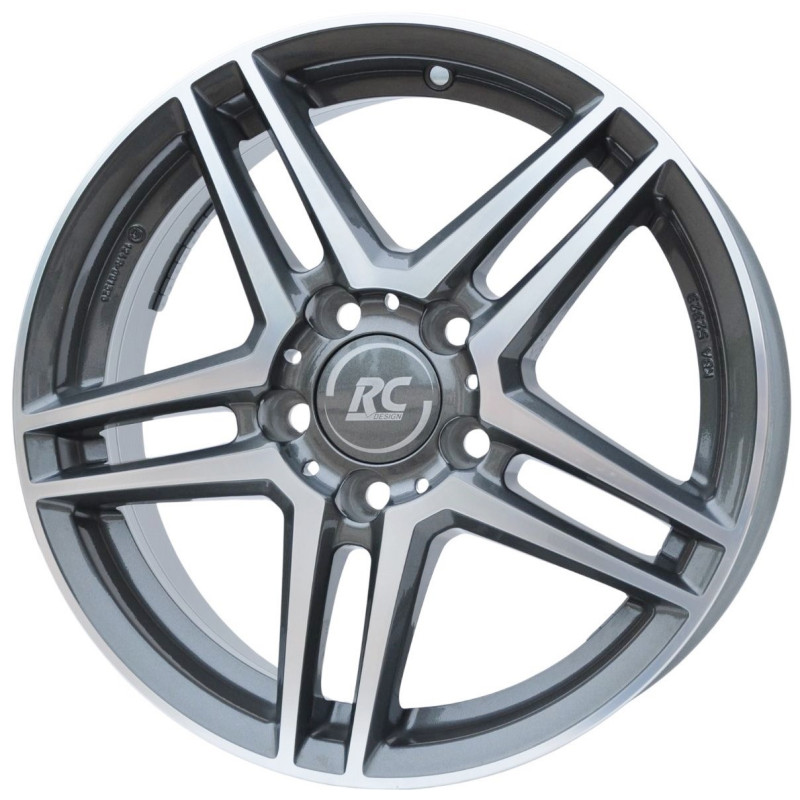 RCD-17 MG Nye Tyske Fælge UNIWHEELS 16 5X112 KBA52323 MERCEDES E W212