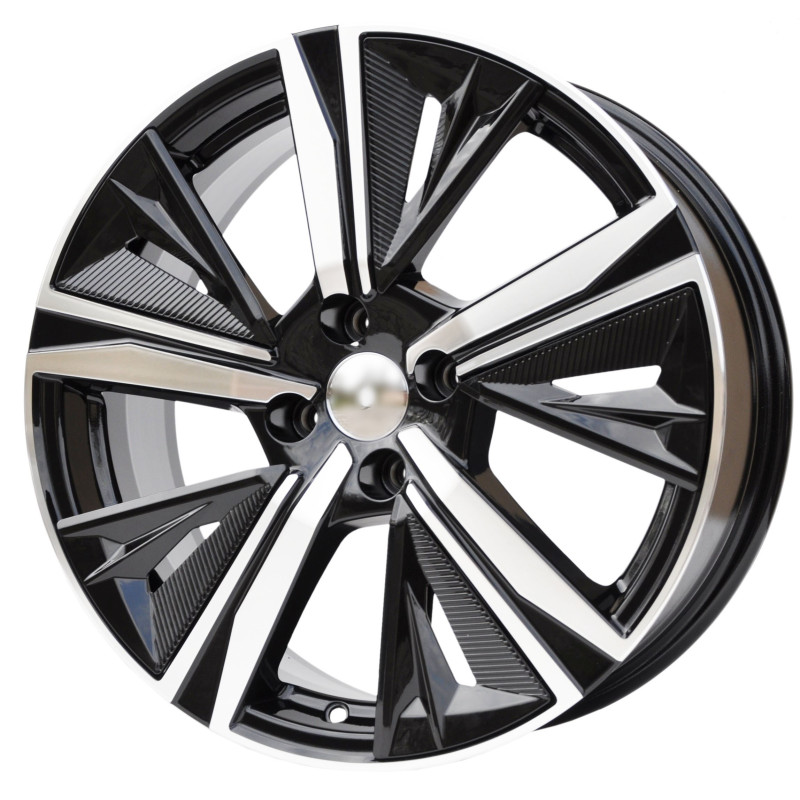 1187 MB alufælge 17 4x108 PEUGEOT 207 208 307 301