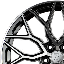 Fælge seventy9 SV-K 17 5x108 BFP