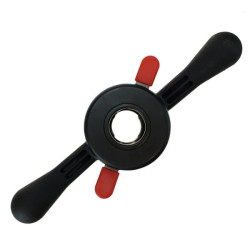 Møtrik, hurtigspændebeslag til afbalanceringsmaskine (40 x 3 mm) + bøsning (81 mm) – Stix