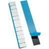 Vægt til limning på Edgy Slim-alufælge – 60 g (12 x 5 g / galvaniseret / bred tape) – Stix
