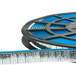 Vægte til limning på alufælge – rulle, spole, Edgy Slim (1200 x 5 g / galvaniseret / bredt bånd) – Stix