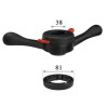 Møtrik, hurtigmonteringsbeslag til afbalanceringsmaskine (38 x 3 mm) + bøsning (81 mm) – Stix