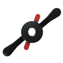 Møtrik, hurtigmonteringsholder til afbalanceringsmaskine (40 x 4 mm) + bøsning (81 mm) – Stix