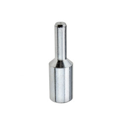 Adapter til limfjerningsskive (spindel 6 mm / gevind 8 mm / sølvfarvet) - Stix