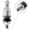 TPMS-01 STIX-ventil til HUF Beru-sensor, sølvfarvet