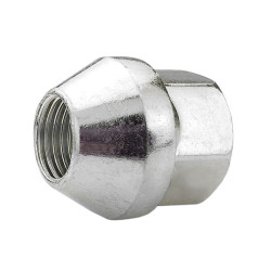 Hjulbolte til alufælge – M12x1,25 / Galvaniseret – (åben med flange) – TUV (EU)