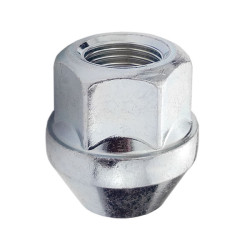 Hjulbolte til alufælge – M12x1,25 / Galvaniseret – (åben med flange) – TUV (EU)