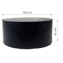 P9 Massiv gummipude til håndtaget på en 100x40 mm-skruenøgle – Stix