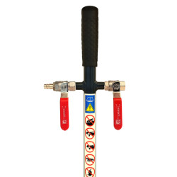Pneumatisk luftpude-løfter – „snefnug“ 4,5 t GSP 4,5 STIX / Grafit