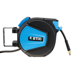 PVC-trykluftslange på ZPS-10-opvikler, 10 m (tromle + opvikler) – Stix
