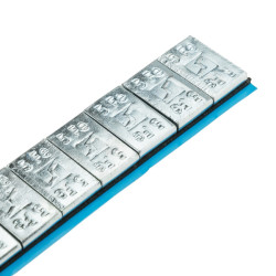 Limbare vægte til Edgy Slim-alufælge – 60 g (12 x 5 g / galvaniseret / bred tape) – 100 stk. – Stix
