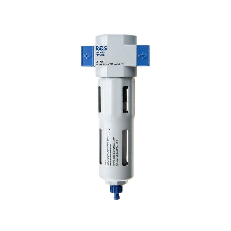 RECTUS OF-1/4-MINI trykluftfiltreringsanlæg (filter/tørrer) – RQS 1/4"