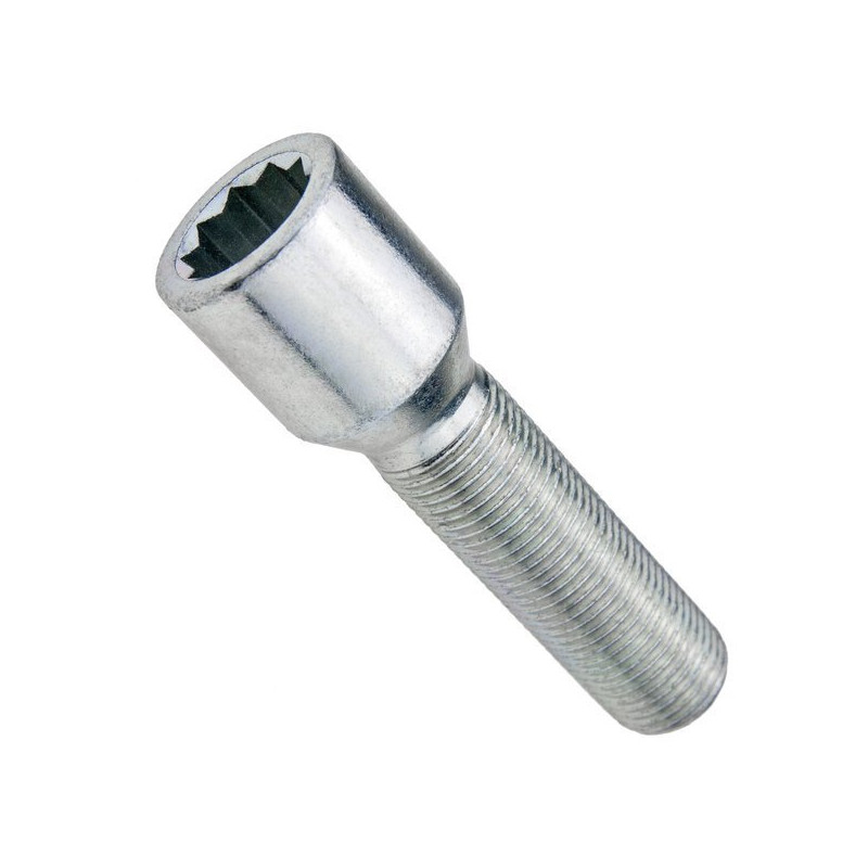 M14x1,25-skrue / 40 mm / til smalle huller / Torx - (galvaniseret) - Carbonado
