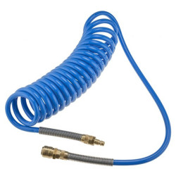 Spiralslange til trykluft 12/8 mm (5 m) - RQS