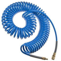 Spiralslange til trykluft 12/8 mm (15 m) - RQS
