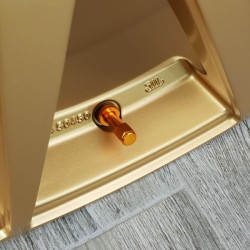 Fælgventil, guldfarvet, X2 Series Gold Edition (skruetype, aluminium TR48E) – 4 stk. – Carbonado