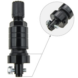 TPMS-17 CUB-ventil til UNI Sensor CUB-sensor, sort