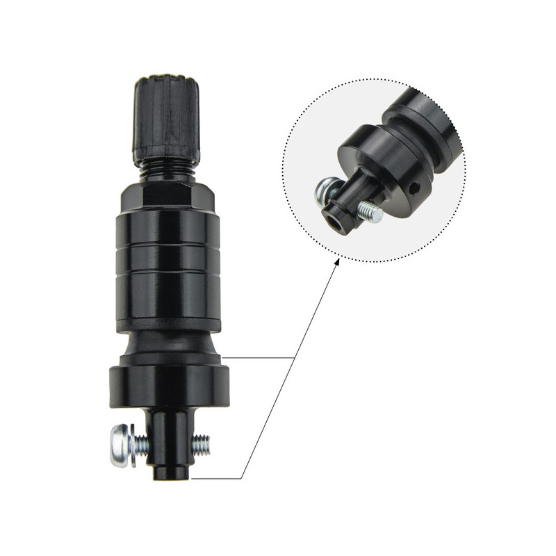 TPMS-17 CUB-ventil til UNI Sensor CUB-sensor, sort