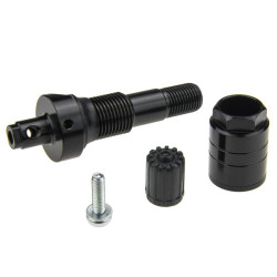 TPMS-17 CUB-ventil til UNI Sensor CUB-sensor, sort