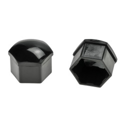 Sorte skruemuffer til skruer (20+1) + 17 mm skruenøgle