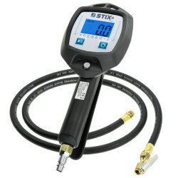 Elektronisk dækpumpe med elektronisk manometer ACCORD-2, 1,5 m, 0–18 bar, Stix