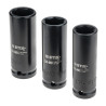 1/2" lange slagskruenøgler, sæt med 3 stk. i kuffert (17, 19, 21) STT CR-MO SERIES PREMIUM - Stix Tool