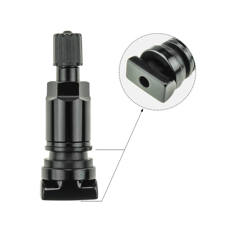 TPMS-14 STIX-ventil til Schrader-sensor, sort
