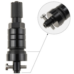 TPMS-22 STIX-ventil til UNI Sensor CUB-sensor, sort