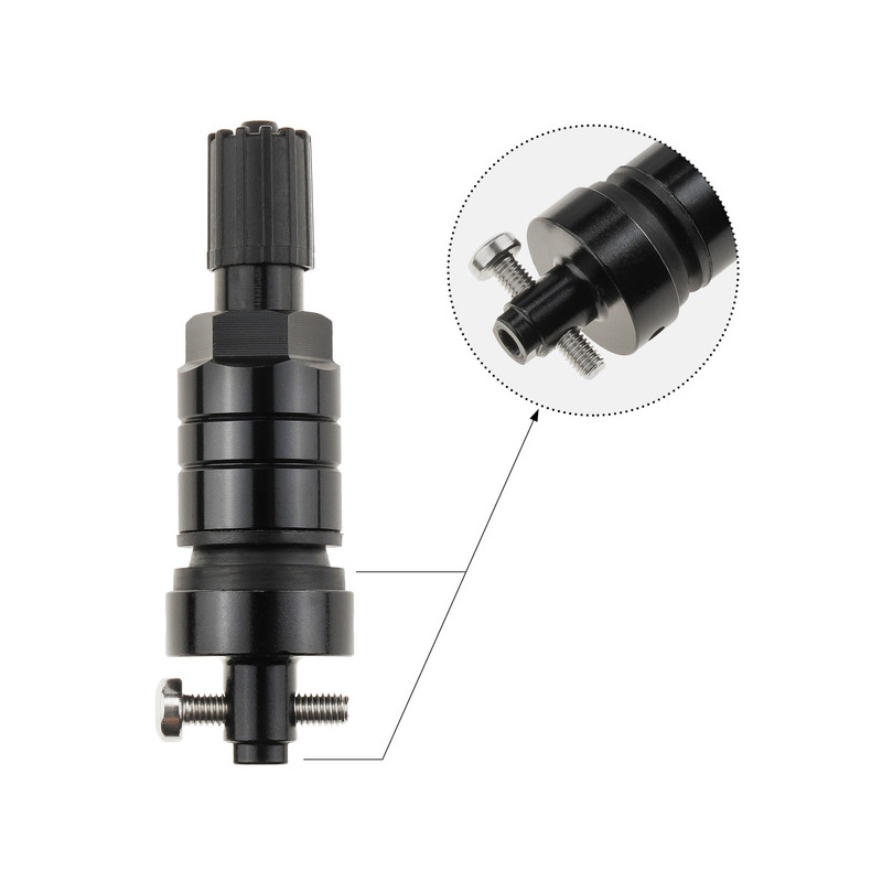 TPMS-22 STIX-ventil til UNI Sensor CUB-sensor, sort
