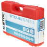 1" lange slagskruemundstykker, sæt med 8 stk. i kuffert (24, 27, 30, 32, 33, 34, 36, 38) STT CR-MO SERIES 5 - Stix Tool