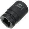 1" lange slagskruemundstykker, sæt med 8 stk. i kuffert (24, 27, 30, 32, 33, 34, 36, 38) STT CR-MO SERIES 5 - Stix Tool
