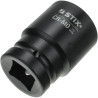 1" lange slagskruemundstykker, sæt med 8 stk. i kuffert (24, 27, 30, 32, 33, 34, 36, 38) STT CR-MO SERIES 5 - Stix Tool
