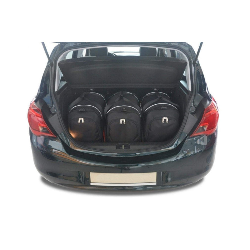 OPEL CORSA 2014-2019 BILTASKER SÆT 3 STK.