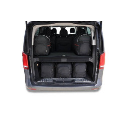 MERCEDES-BENZ V EXTRA LONG 2014+ CAR BAGS SET 7 PCS