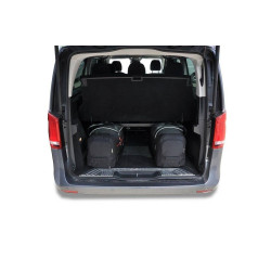 MERCEDES-BENZ V EXTRA LONG 2014+ CAR BAGS SET 7 PCS