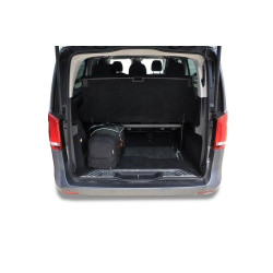 MERCEDES-BENZ V EXTRA LONG 2014+ CAR BAGS SET 7 PCS