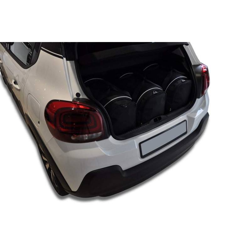 CITROEN C3 HATCHBACK 2016+ CAR BAGS SET 3 PCS