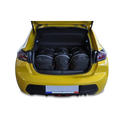 PEUGEOT 208 HATCHBACK 2019+ CAR BAGS SET 3 PCS