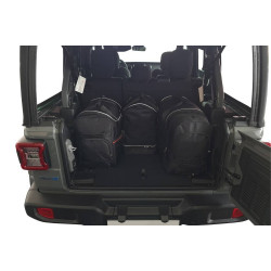 JEEP WRANGLER PHEV 2021+ CAR BAGS SET 4 PCS