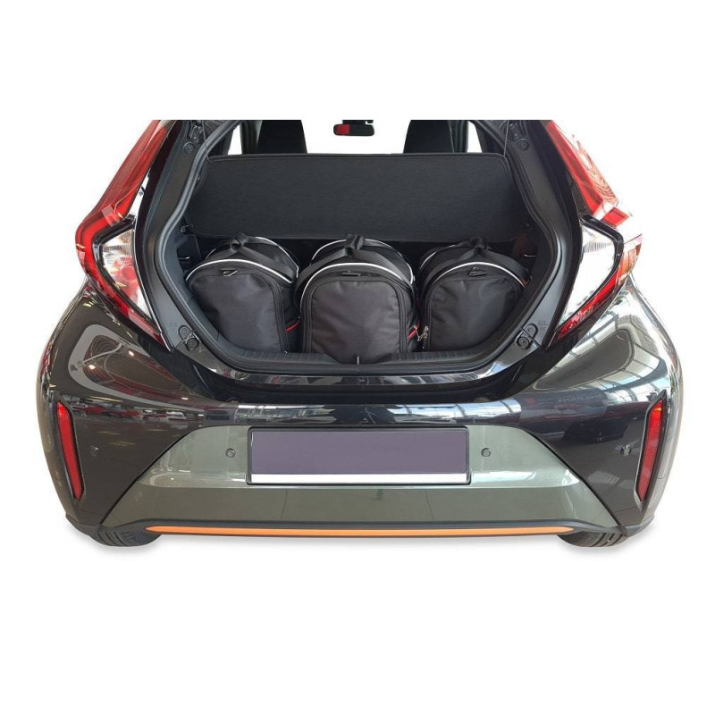 TOYOTA AYGO X 2022+ CAR BAGS SET 3 PCS