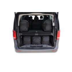 MERCEDES-BENZ EQV EXTRA LONG 2020+ CAR BAGS SET 7 PCS