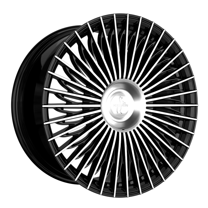 Fælge KESKIN WHEELS KT X1 19 5x114.3 BLACK FRONT POLISH