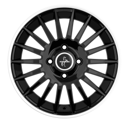 Fælge KESKIN WHEELS KT15 16 4x108 BLACK LIP POLISH