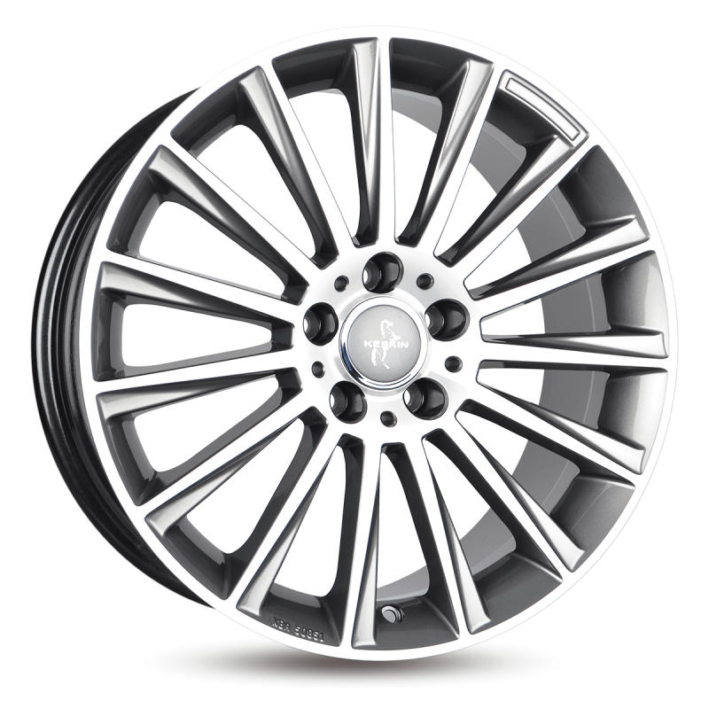 Fælge KESKIN WHEELS KT18 17 5x112 PALLADIUM FRONT POLISH